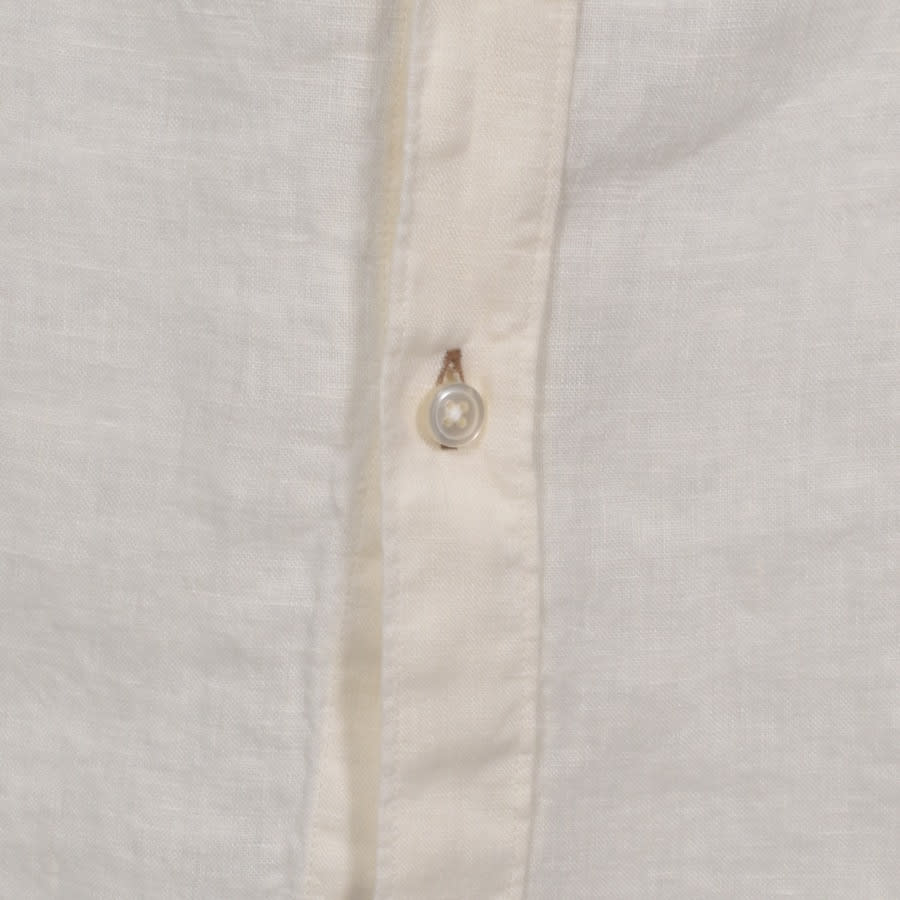 Alternative Image for ProductBOSS Luka Slim Fit Short Sleeve Shirt White3